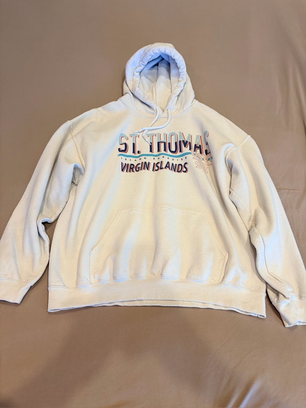 St. Thomas Virgin Islands Hoodie – Gildan – Size Large